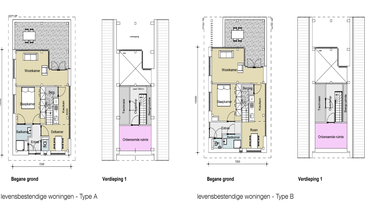 levensbestendige woningen plattegrond